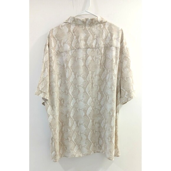 PAIGE Landon Snake Print Button-Up Shirt XXL‎ - Picture 3 of 7